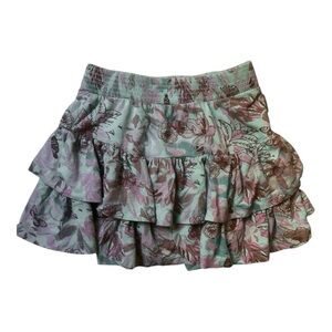 EUC Vingino Floral Tiered Skirt Size 6